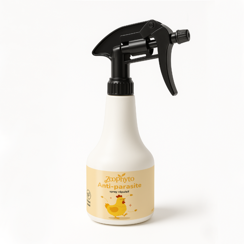 Anti-parasite spray poule