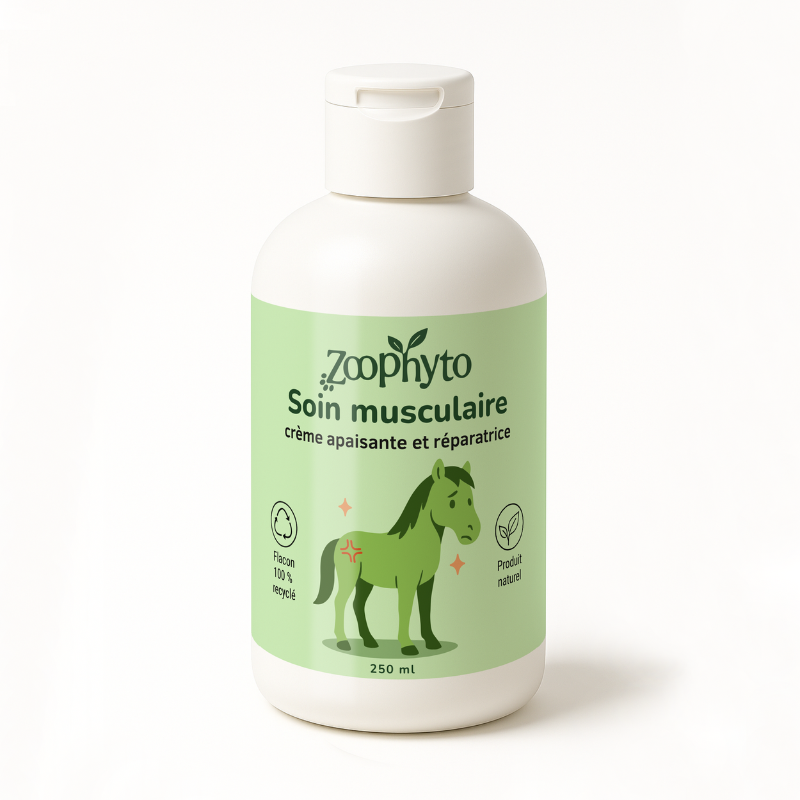 Soin musculaire cheval