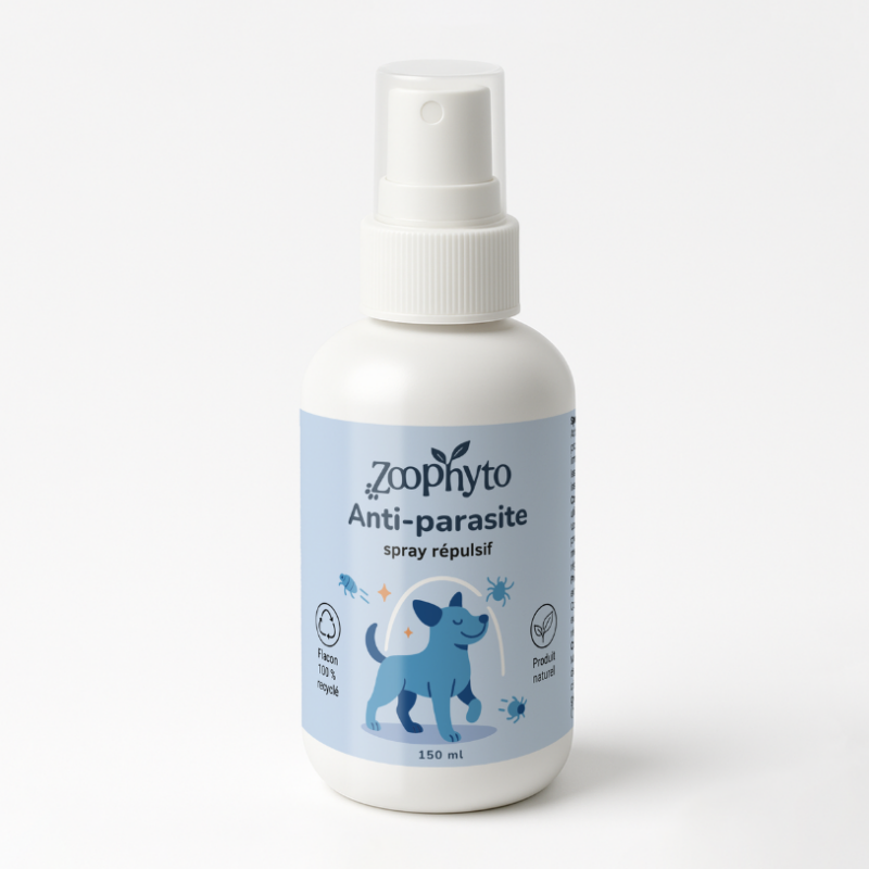 Anti-parasite spray chien